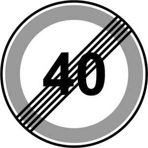 End of Speed Limit