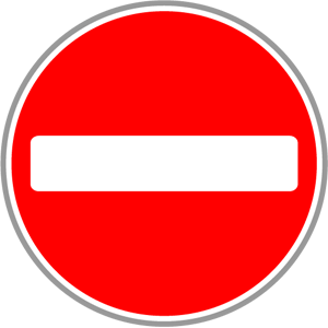 No Entry