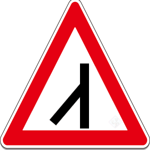 Vehicles May Come from Left