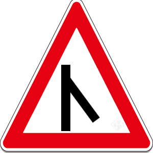Vehicles May Come from Right