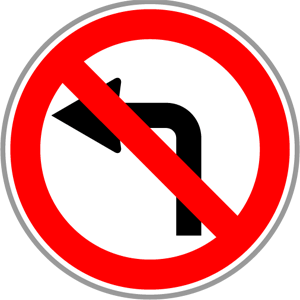 No Left Turn