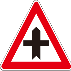 Crossroad Ahead Branch Road