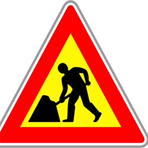 Road Work Ahead